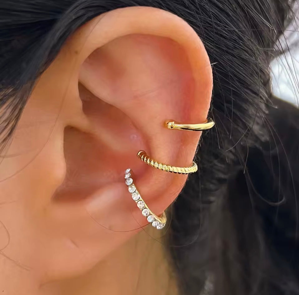 Minimalist Ear Cuff Set