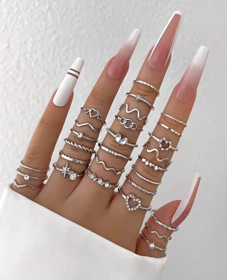 Gold Ring Set